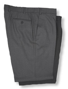 Men's Grey Dress Trousers - Click Image to Close